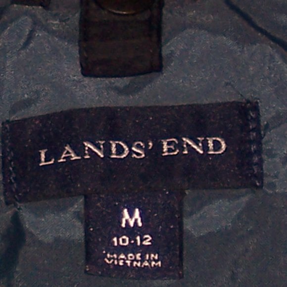 Lands End womens water resistant Jacket with hood - Picture 8 of 8